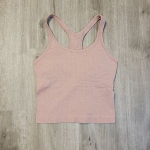 Lululemon Ebb To Street Crop Tank!! Size 4, Twilight Rose